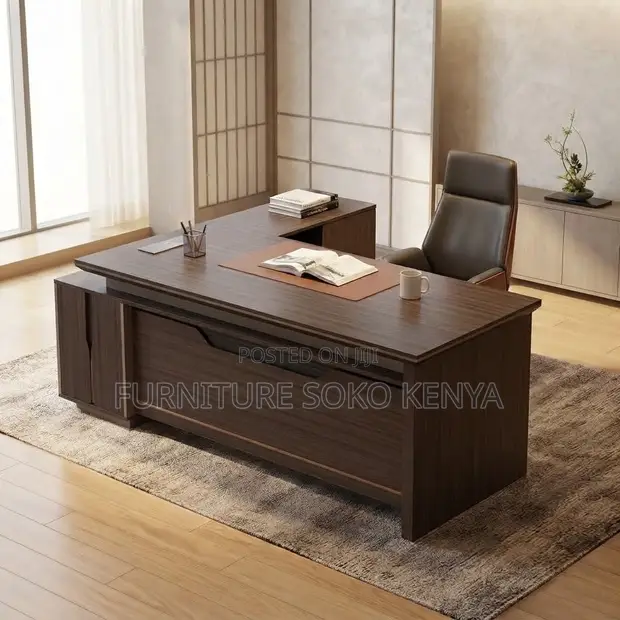 Executive 1800mm Boss's Office Senate Desk - 1