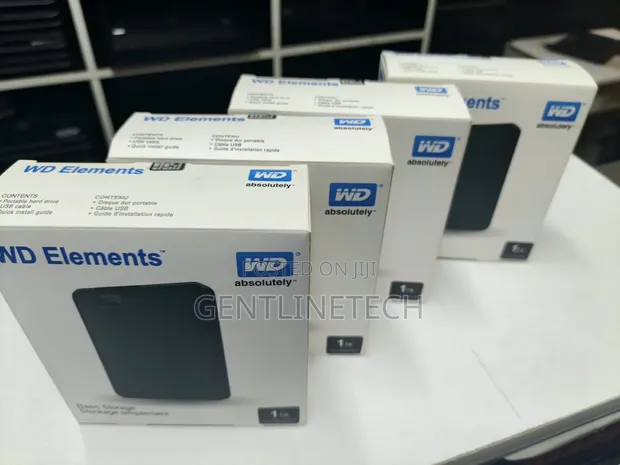Western Digital 1TB External HDD - 1