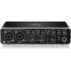 Behringer UMC204HD 2x4 USB Audio Interface