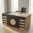 1.6m Modern L-Shaped Director's Desk - 1