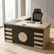 1.6m Modern L-Shaped Director's Desk - 4