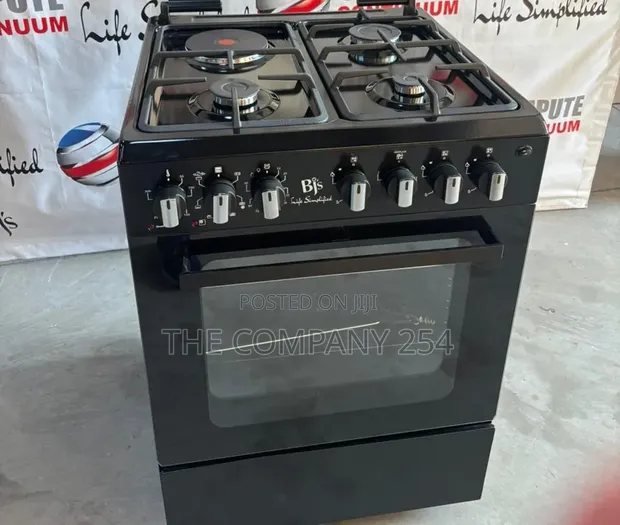 BJS Elite Premium Gas Cooker - 3 Burners - 1