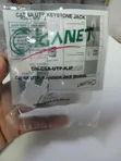 Giganet Dual Faceplate with Cat6e Modules - 2