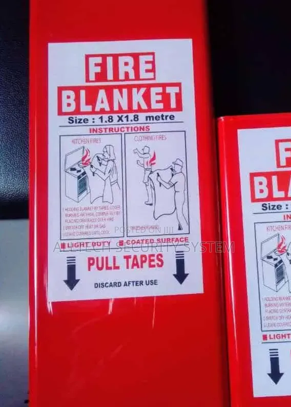 Fire Blanket 1.8m x 1.8m - 1