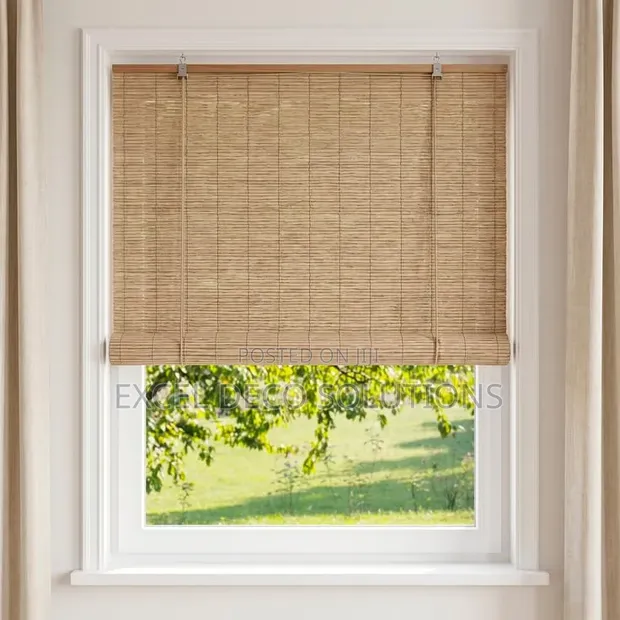 Excel Deco Bamboo Blinds kwa Mapambo ya Dirisha ya Asili - 1