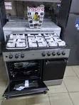 Jiko la Mika 90x60cm Likiwa na Gesi 4 + Plate Moja ya Umeme na Oven - 2
