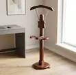 Mahogany Wooden CEO Office Coat Hanger Stand - 4