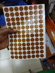 Royal Teak MDF Stickers - 1