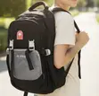 Large School Backpack - Multi-Compartment Travel and College Bag - 1
