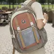 Large School Backpack - Multi-Compartment Travel and College Bag - 2