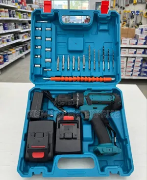 Rechargeable Cordless Power Drill for Wood & Metal