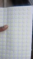 Cream MDF Stickers - 2
