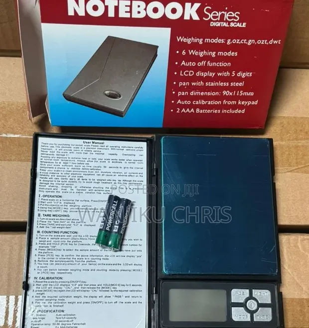 Portable Notebook Series Digital Scale - 1