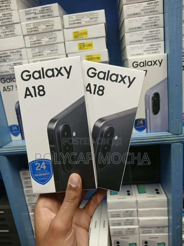 New Samsung Galaxy A18 128GB Black - 1