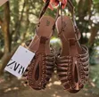 Zara Strappy Flat Fisherman Sandals - 4