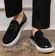 Plain Suede Classic Loafers for Men - 2