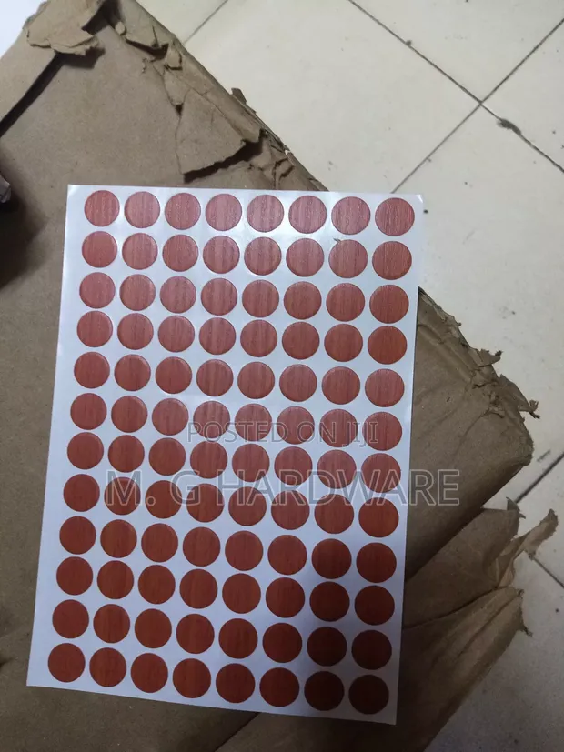 Cherry MDF Screw Covers - 1