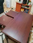 Mahogany Wood Effect Peel and Stick Contact Paper - 1