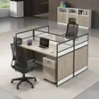Office Workstation : 2-Seater Modular Office Workstation - 3