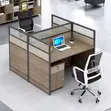 Office Workstation : 2-Seater Modular Office Workstation - 4