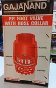 3" (80mm) Polypropylene Foot Valve yenye Hose Collar - 2