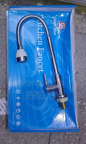 Single Kitchen Pillar Tap - Cold Water Only