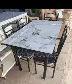 Elegant 4-Seater Dining Table Set