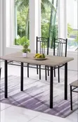 Elegant 4-Seater Dining Table Set - 2