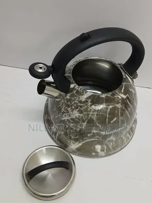3.5L Marble Whistling Stainless Steel Kettle
