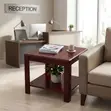 Coffee Table : Square Mahogany Coffee Table - 2