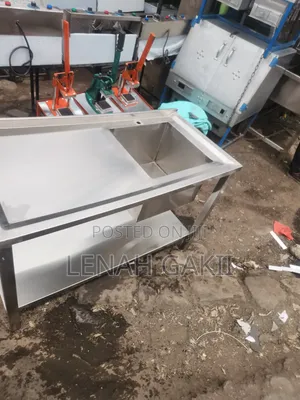 Sink ya Jikoni ya Biashara - Bakuli Moja