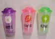 600ml Double Wall Acrylic Frost Ice Smoothie Cup - 2