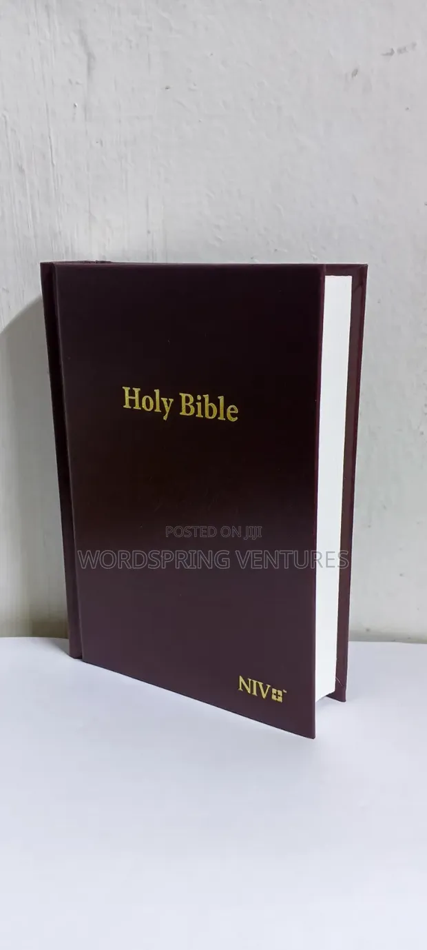 NIV Holy Bible, Brown Hardcover - 1