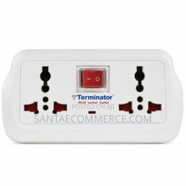 Terminator Multi Socket Outlet with Power Switch - 1