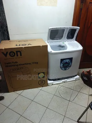 Brand New VON 13KG Twin Tub Washing Machine