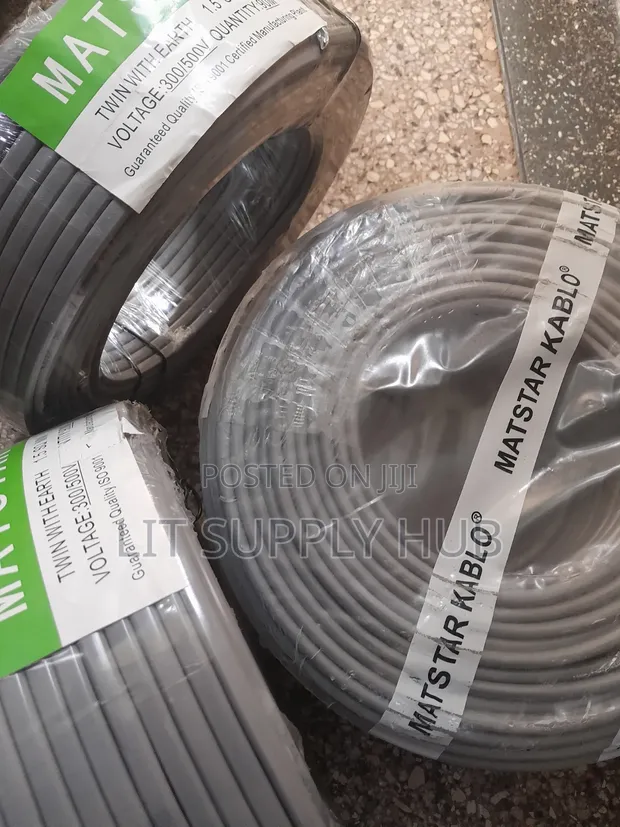 Matstar 2.5mm Twin with Earth Cable, 90m - 1