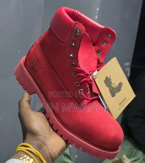 Air Jordan Boots - Jungle Green & Red