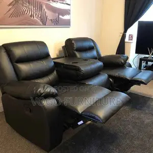 Brand New Leather Reclining Sofa Set (3+2+1)