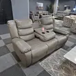 Brand New Leather Reclining Sofa Set (3+2+1) - 5