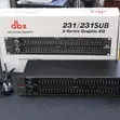 DBX Dual Channel 31-Band Graphic Equalizer - 2