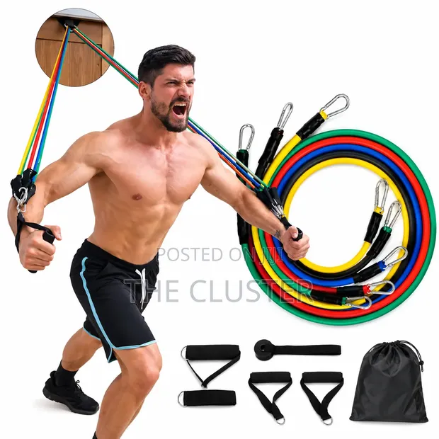 11-Piece Crossfit Gym Rope Set - 1