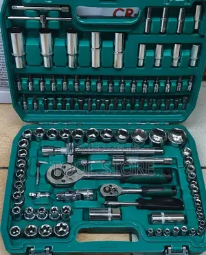 Professional 216-Piece Socket and Ratchet Wrench Set