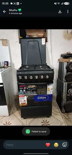 Armco 4-Burner Gas Cooker with Oven