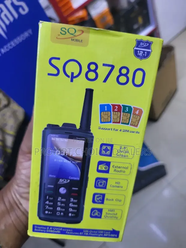 SQ 8800 8GB Nyeusi Mpya - 1