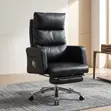 Adjustable Director's Office Chair with Footrest - 3