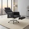 Adjustable Director's Office Chair with Footrest - 5