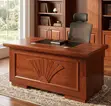 Kifaa cha Ofisi cha Mbao cha Mahogany cha Kawaida cha 1.2m - 2