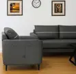 Sofa ya Ofisi ya Mtendaji Mkuu ya Viti 5 - 4