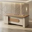 Ofisi ya L-Shape Advanced Desk ya Mtaalamu 1.8m - 3