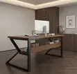 Generic Home Clerical Study Desk - Kahawia - 4
